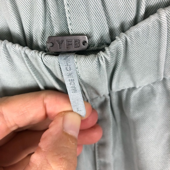 YBF | Blue Tencel Joggers - Picture 5 of 8